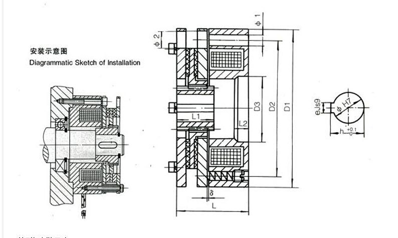 DHM3電磁失電制動(dòng)器