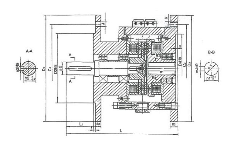 DLZ6系列電磁離合制動(dòng)器