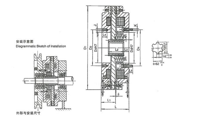DLZ2電磁離合制動器